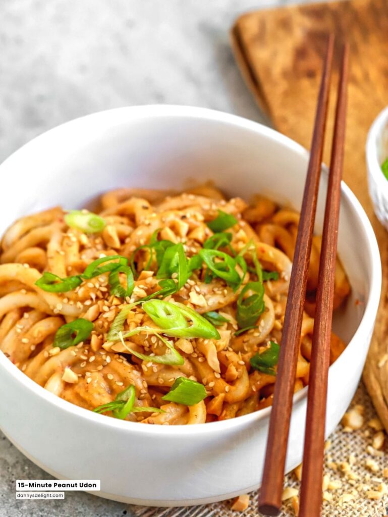 15-Minute Peanut Udon