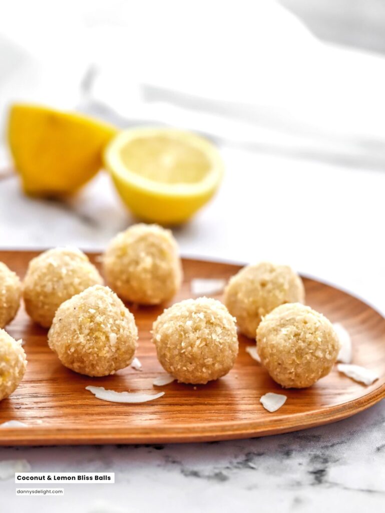 Coconut and Lemon Bliss Balls