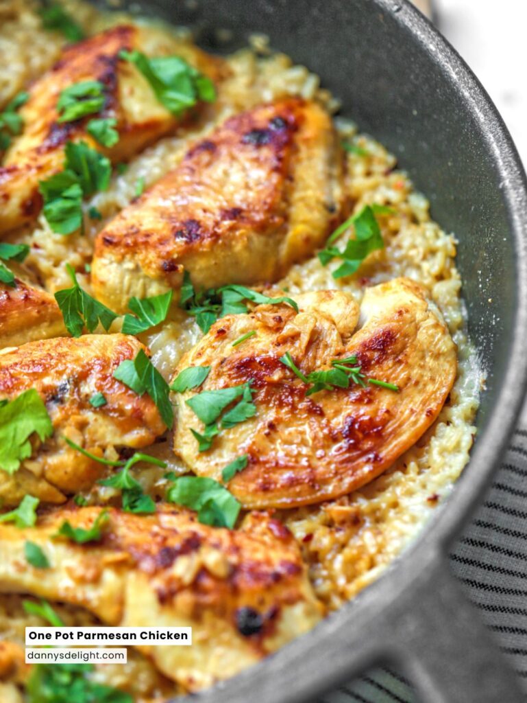 One Pot Parmesan Chicken