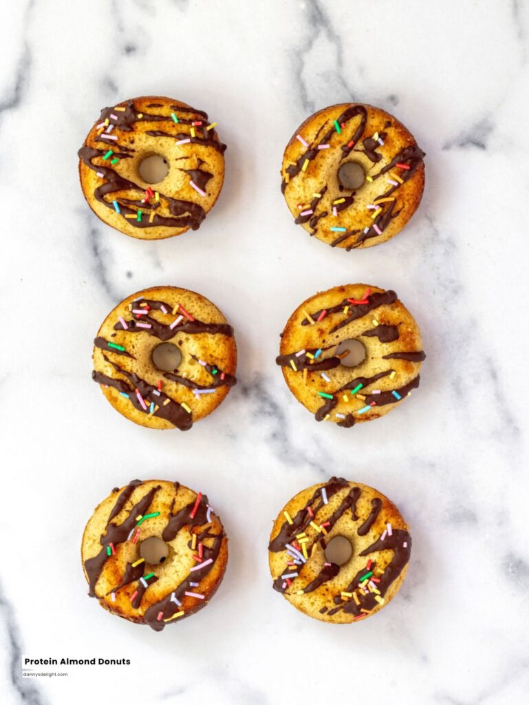 Protein Almond Donuts