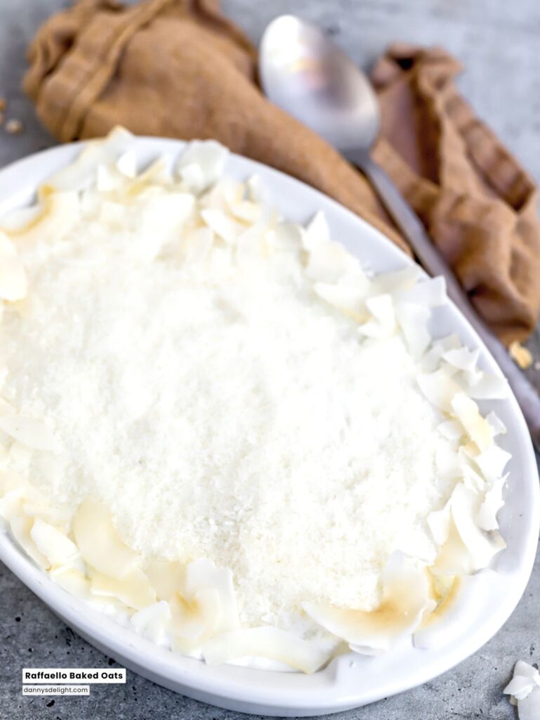 Raffaello Baked Oats