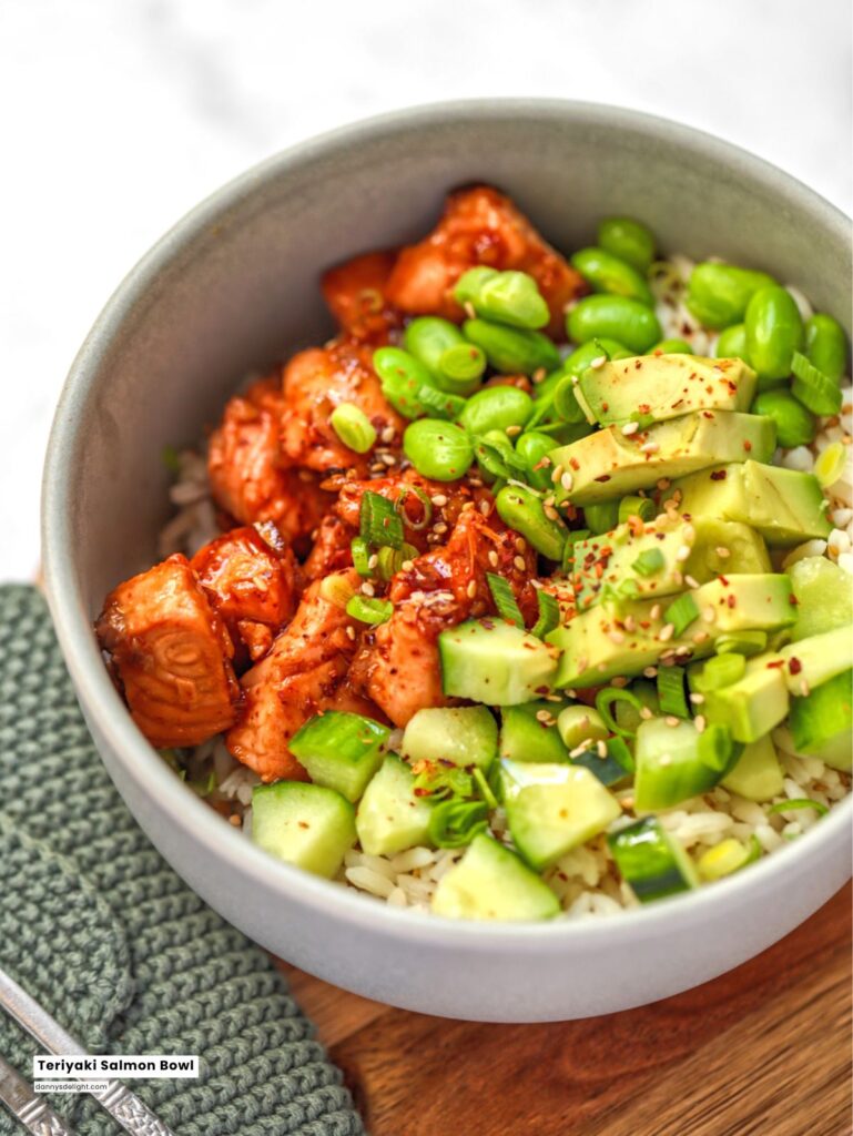 Teriyaki Salmon Bowl