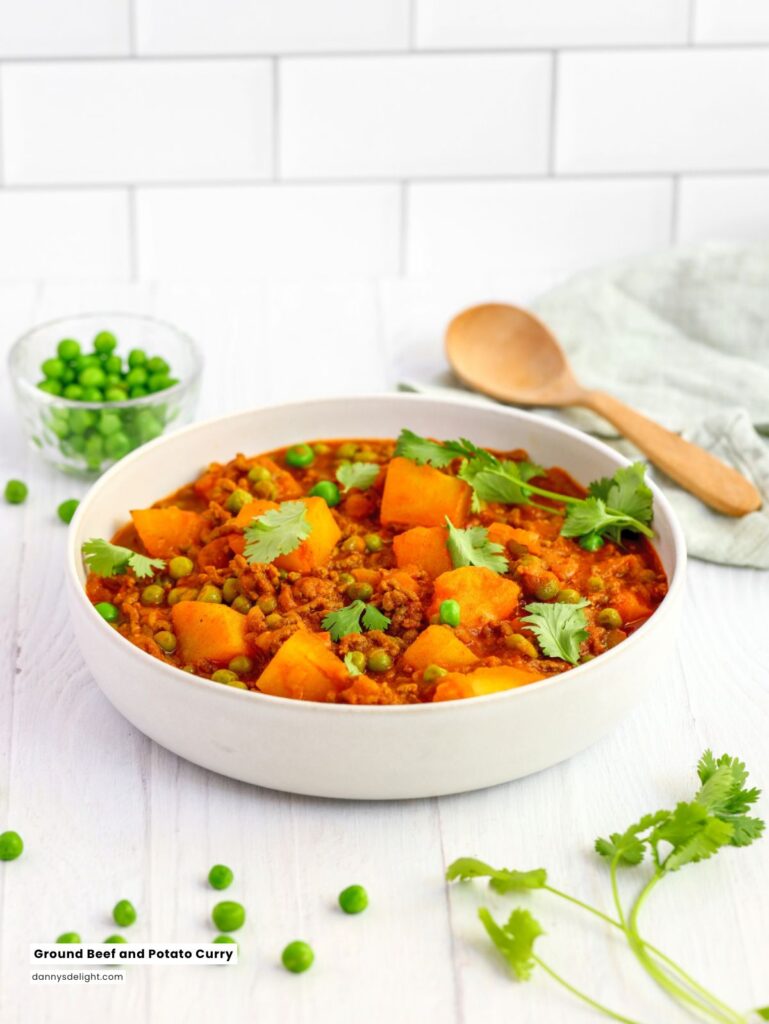 Ground Beef and Potato Curry