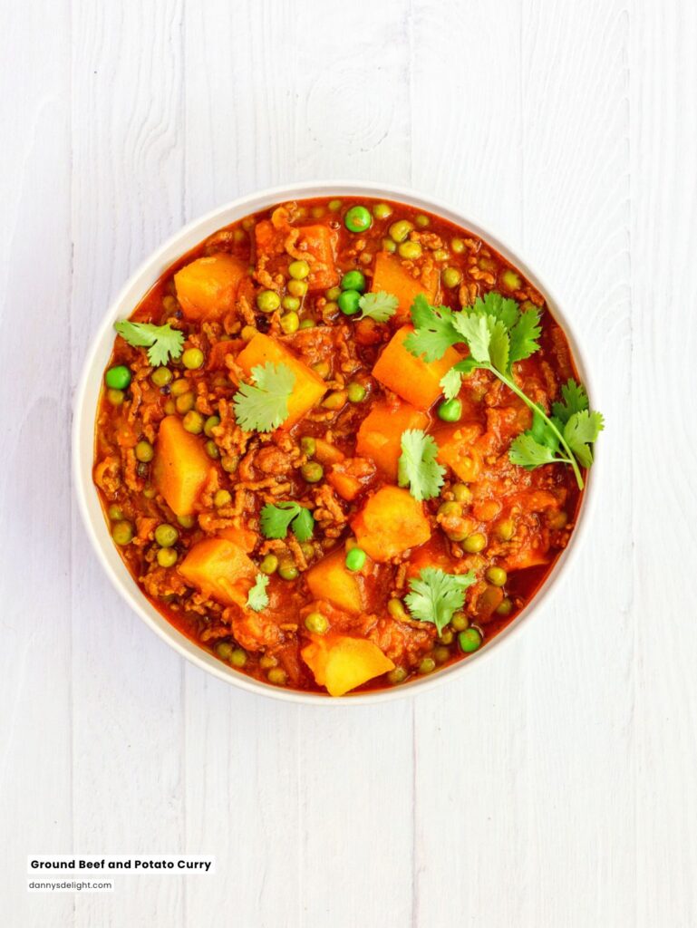 Ground Beef and Potato Curry