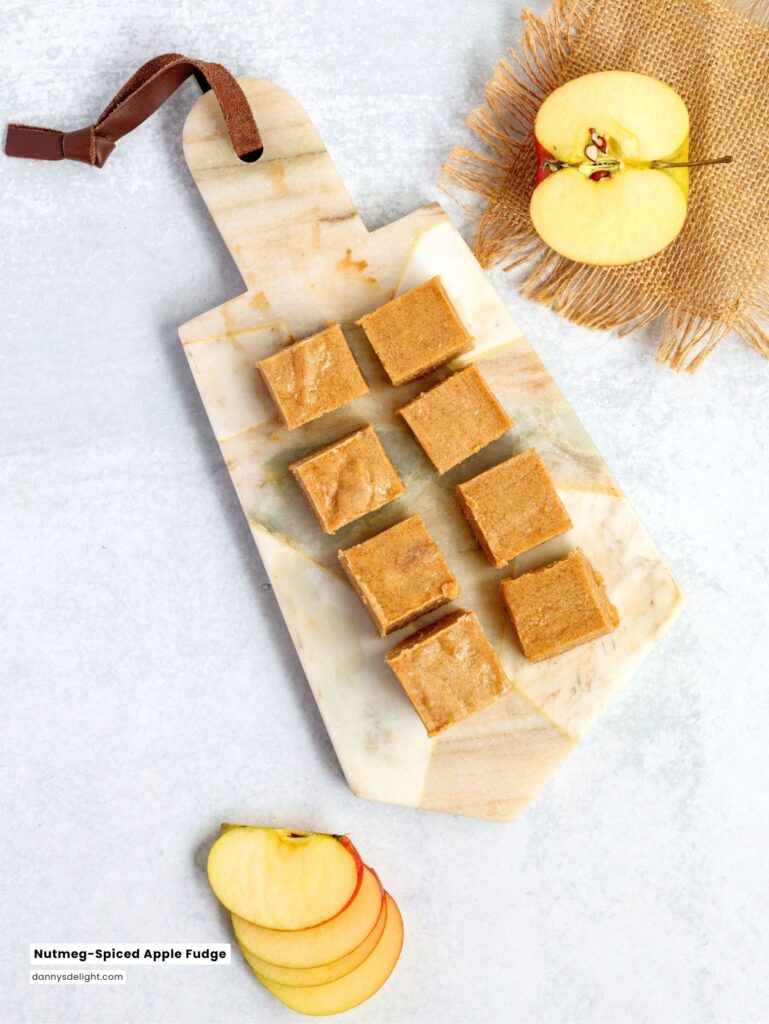 Nutmeg Spiced Apple Fudge