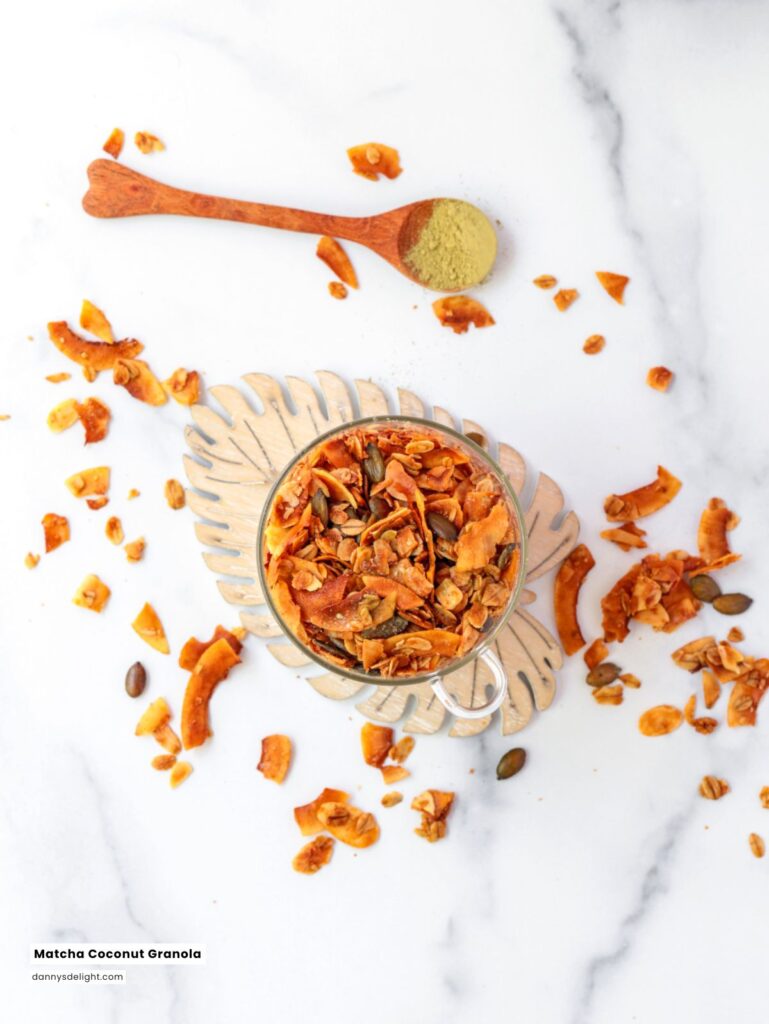 Matcha Coconut Granola