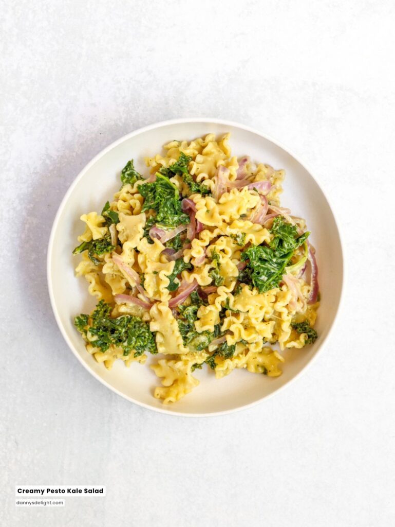 Creamy Pesto Kale Pasta