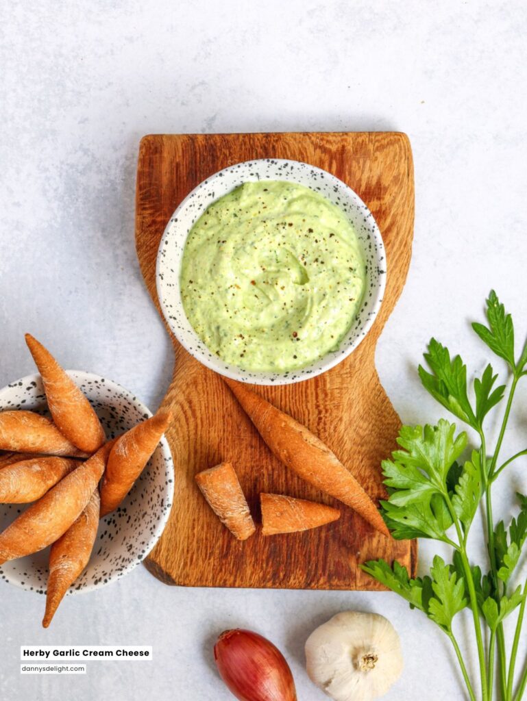 Herby Garlic Cream Cheese