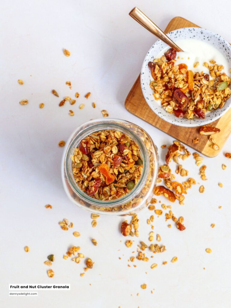 Fruit and Nut Cluster Granola