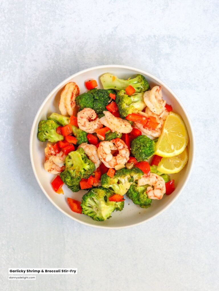Garlicky Shrimp and Broccoli Stir-Fry