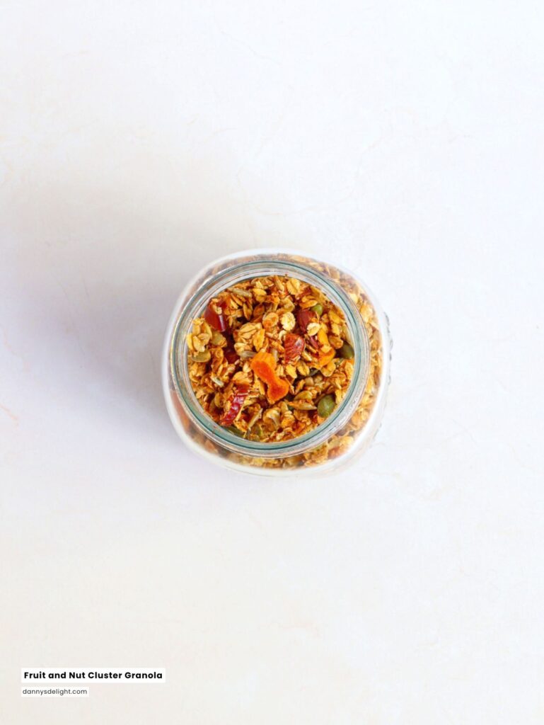 Fruit and Nut Cluster Granola