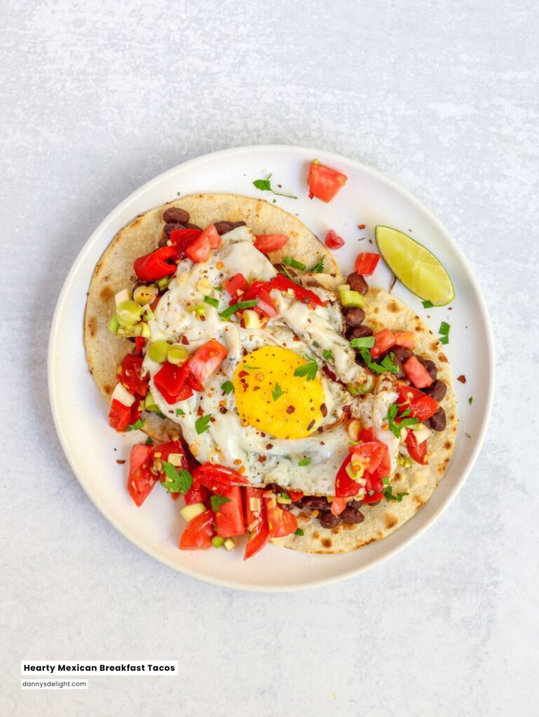 Hearty Mexican Breakfast Tacos
