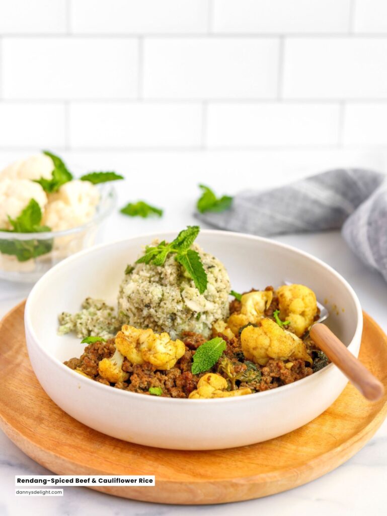 Rendang-Spiced Beef and Cauliflower Rice
