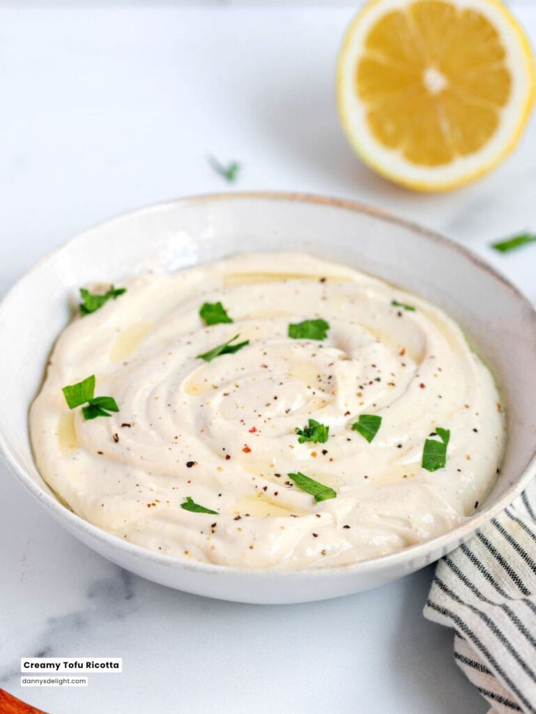 Creamy Tofu Ricotta