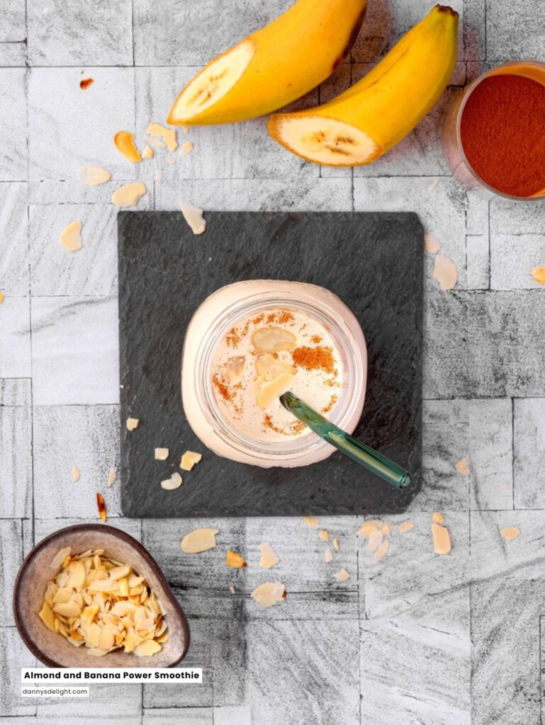 Almond and Banana Power Smoothie