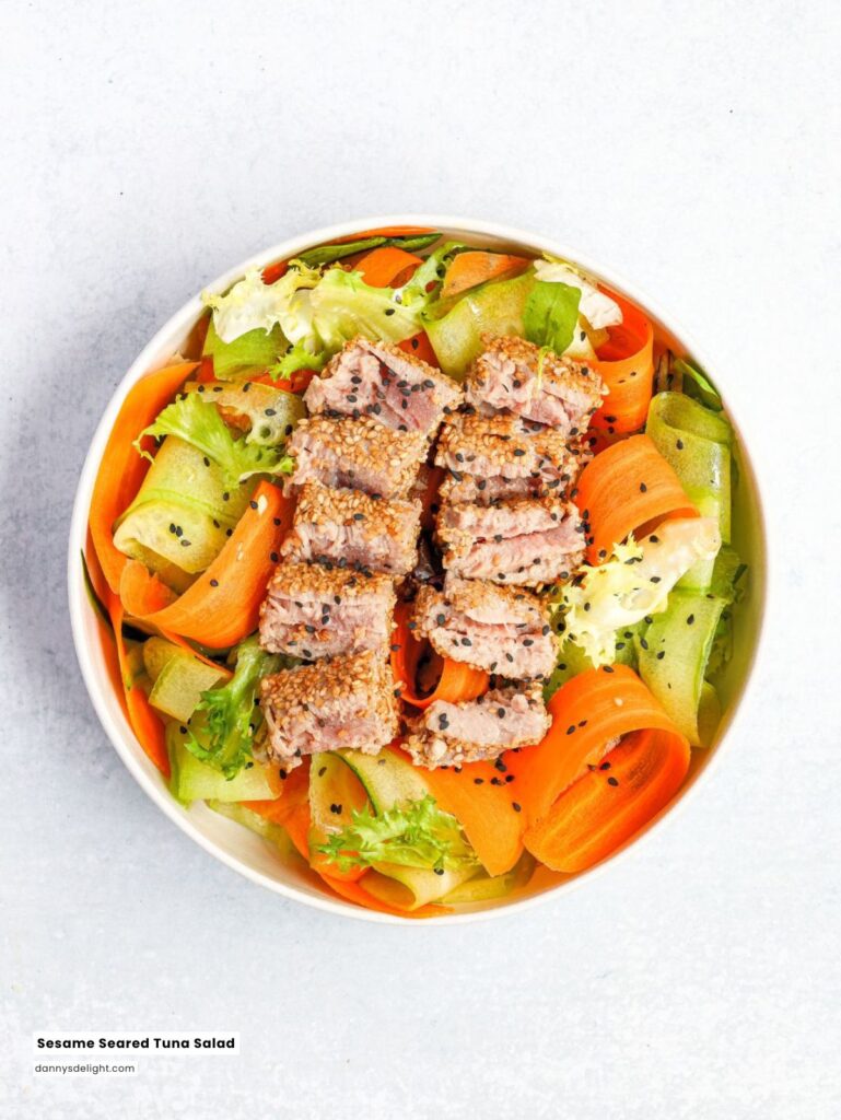 Sesame Seared Tuna Salad