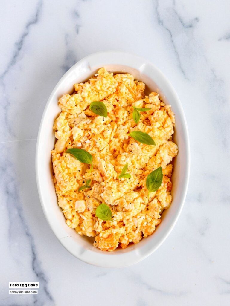 Feta Egg Bake