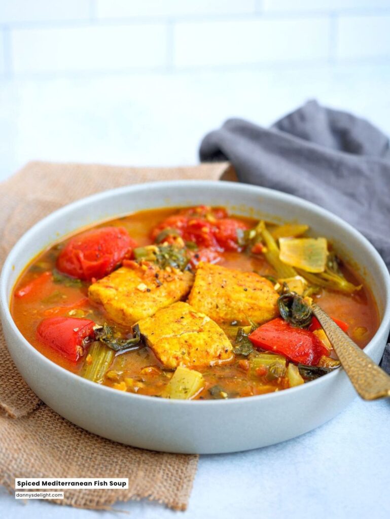 Spiced Mediterranean Fish Soup