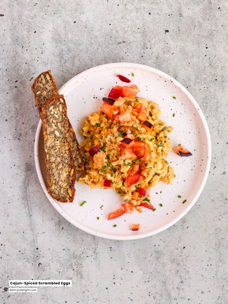 Cajun-Spiced Scrambled Eggs