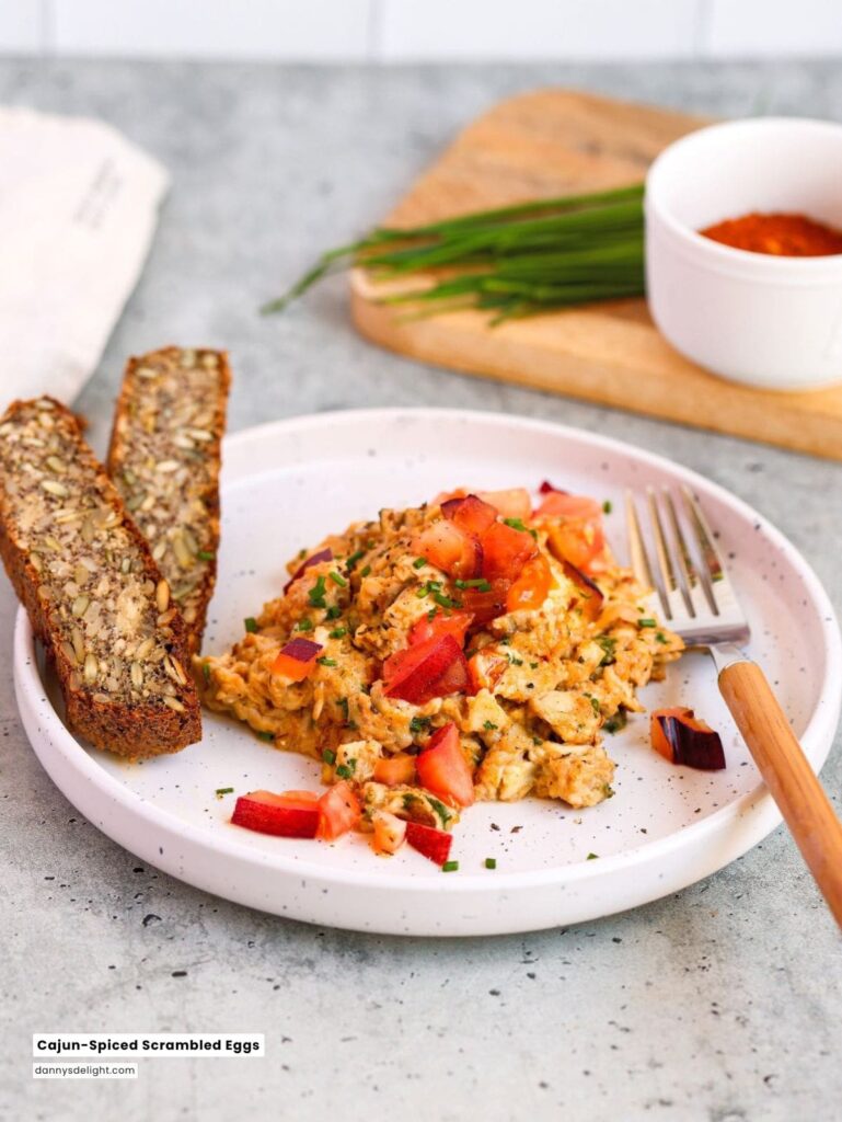Cajun-Spiced Scrambled Eggs