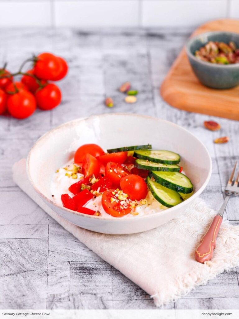 Savoury Cottage Cheese Bowl