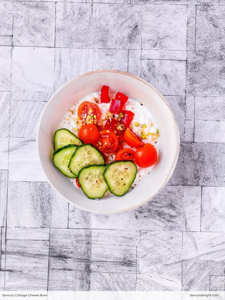Savoury Cottage Cheese Bowl