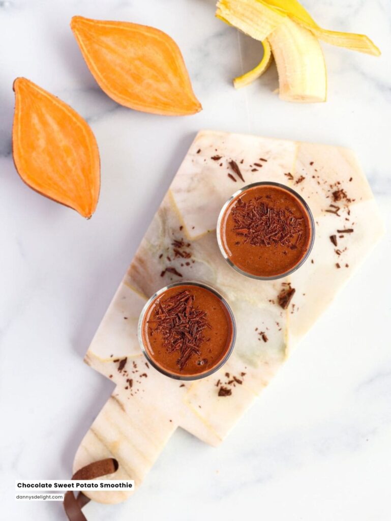 Chocolate Sweet Potato Smoothie