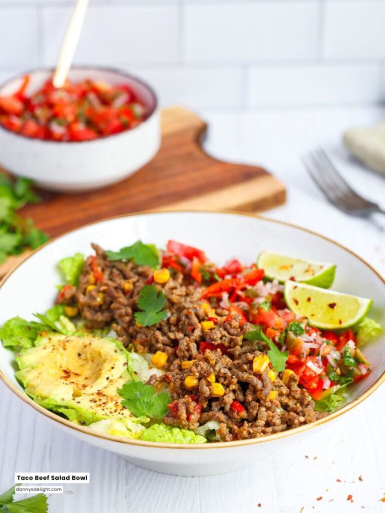 Taco Beef Salad Bowl