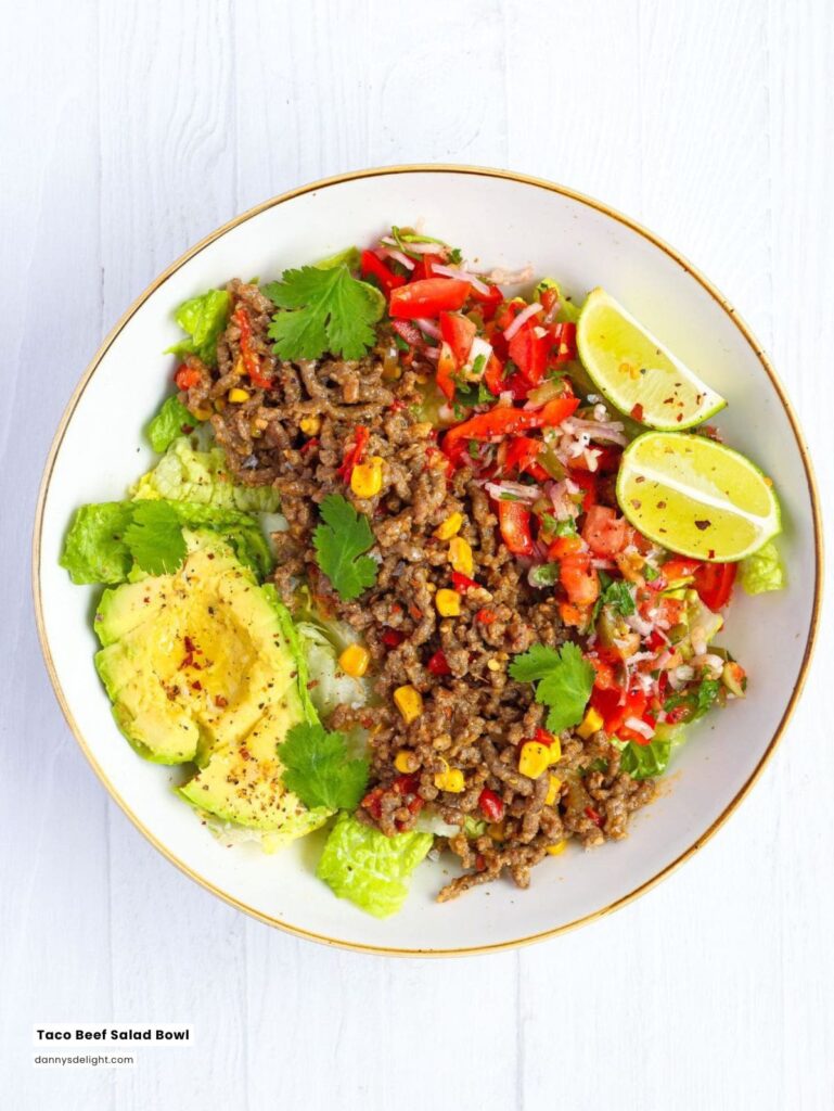 Taco Beef Salad Bowl