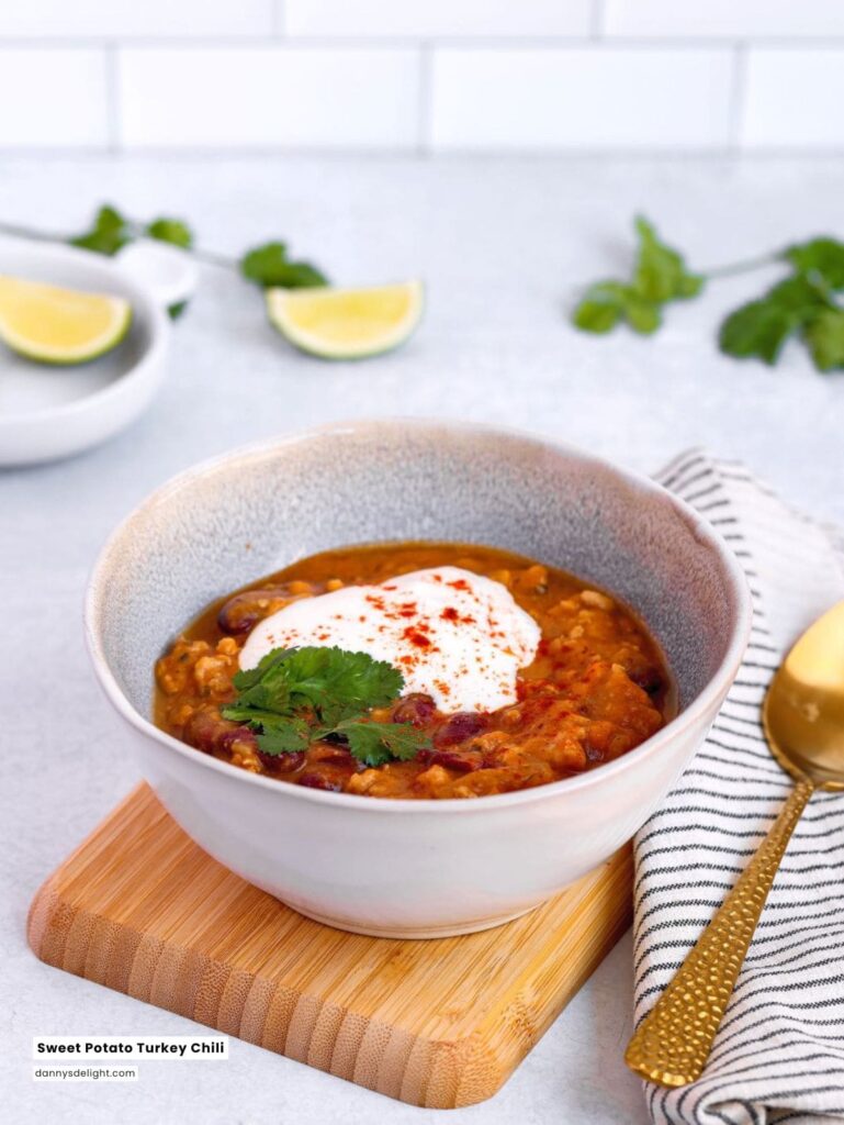 Sweet Potato Turkey Chili