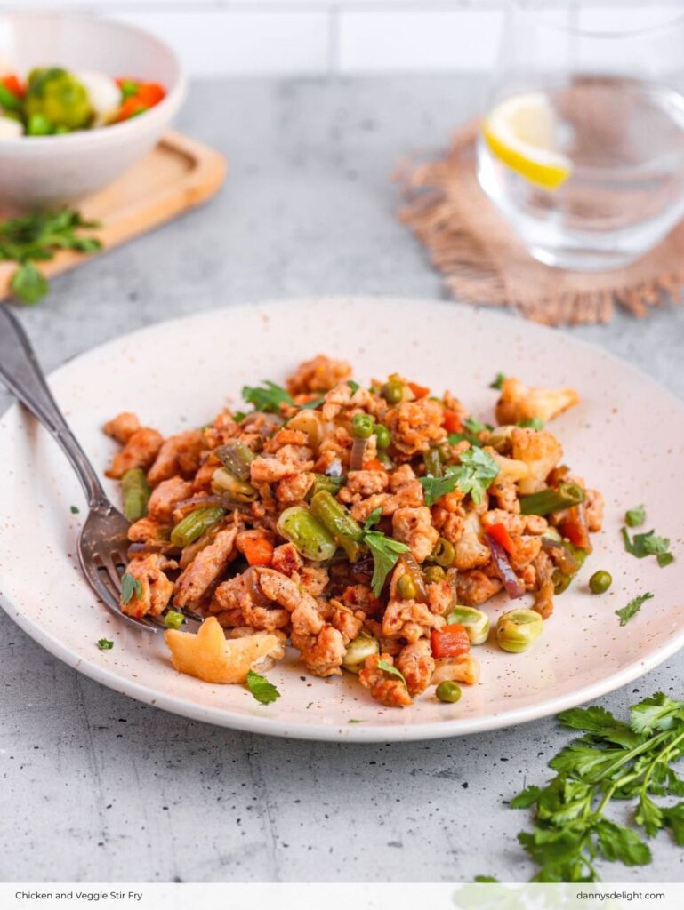 Chicken and Veggie Stir Fry