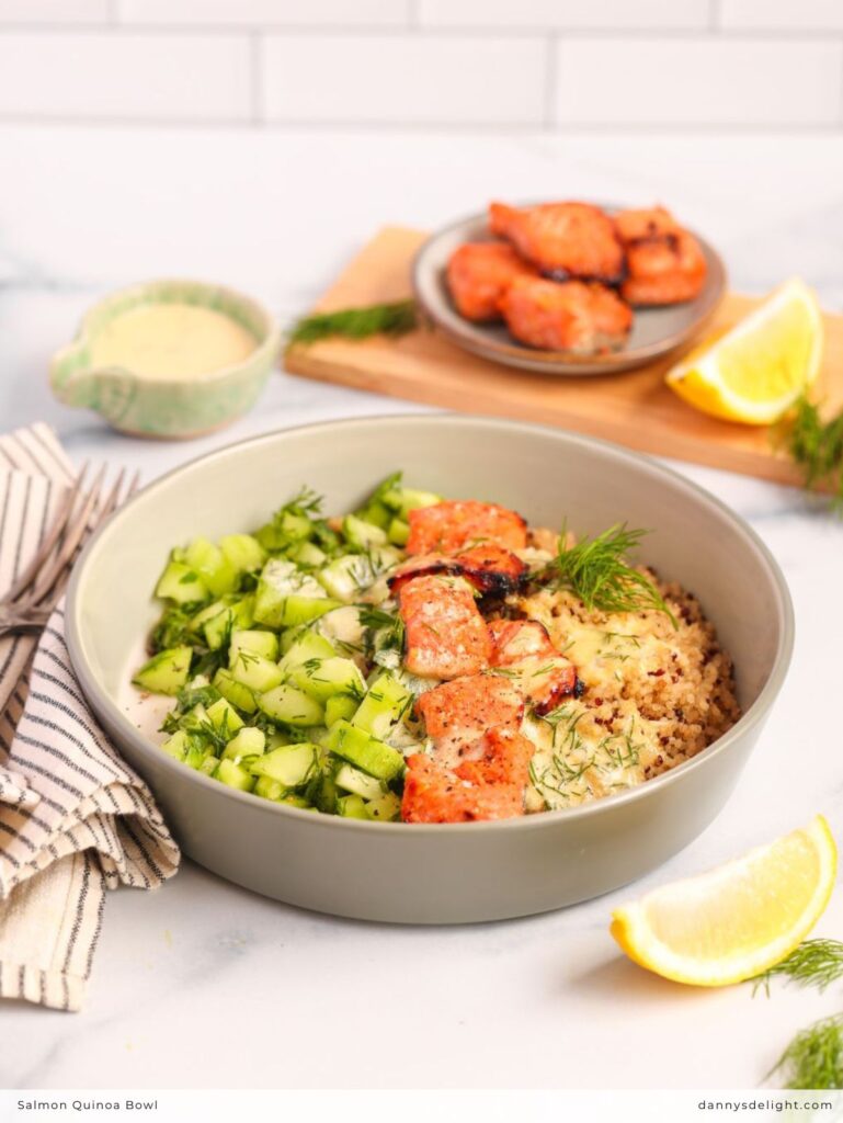 Salmon Quinoa Bowl