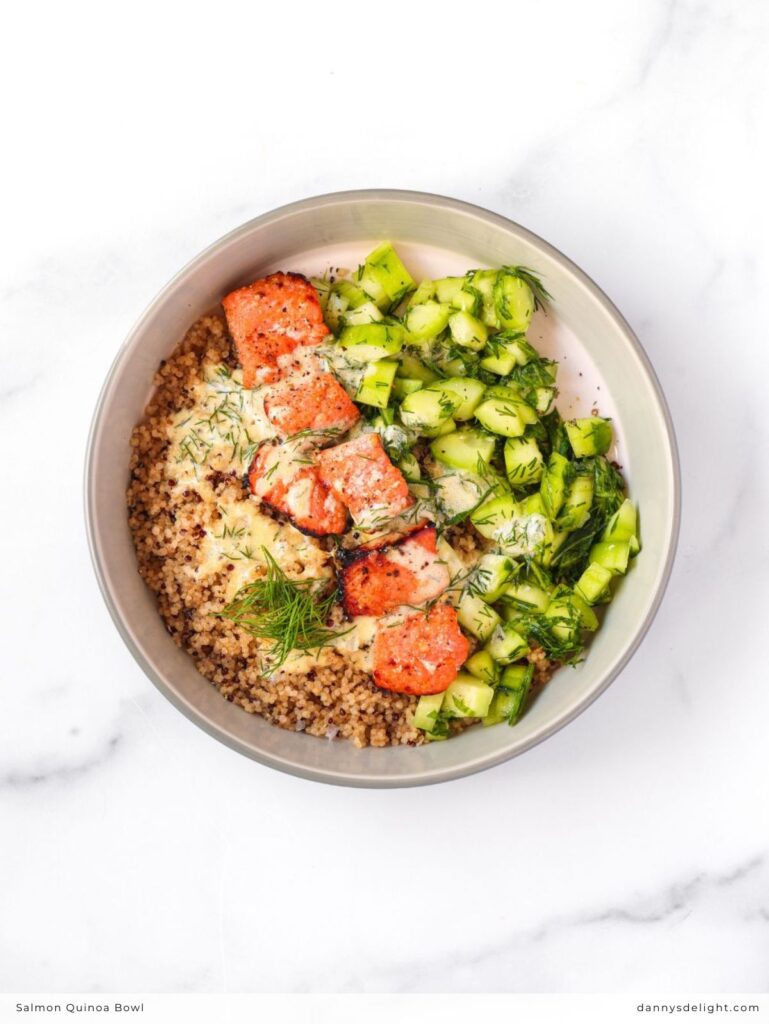 Salmon Quinoa Bowl