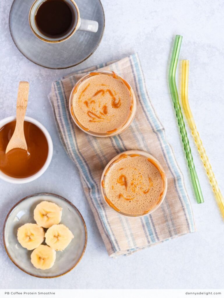 PB Coffee Protein Smoothie
