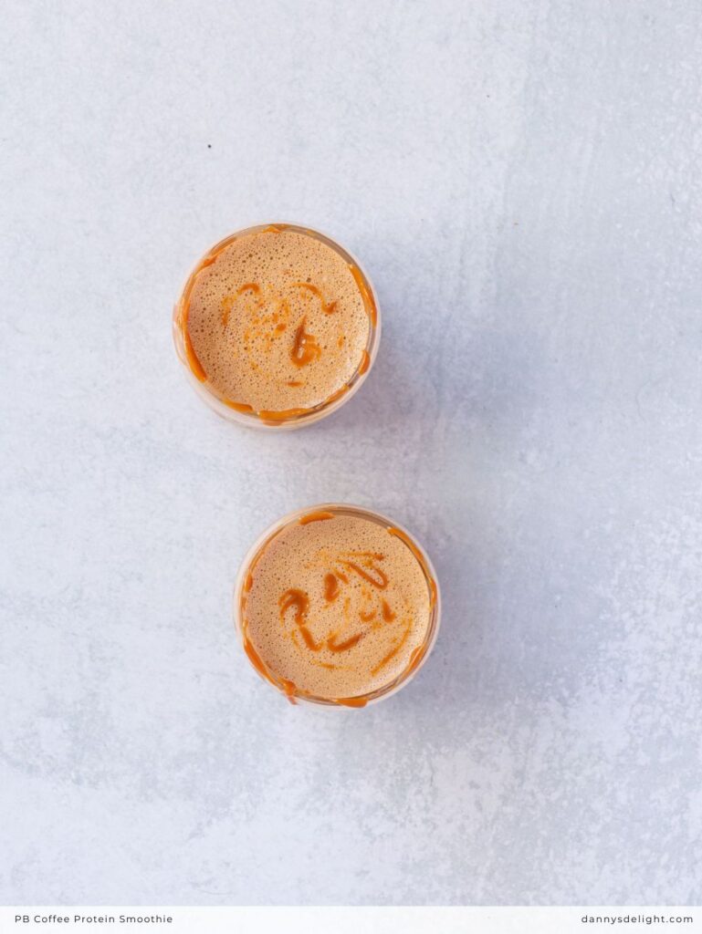 PB Coffee Protein Smoothie