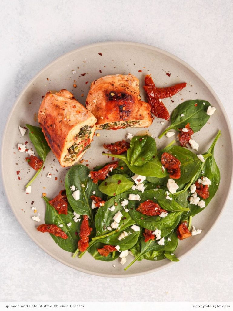 Spinach and Feta Stuffed Chicken Breasts