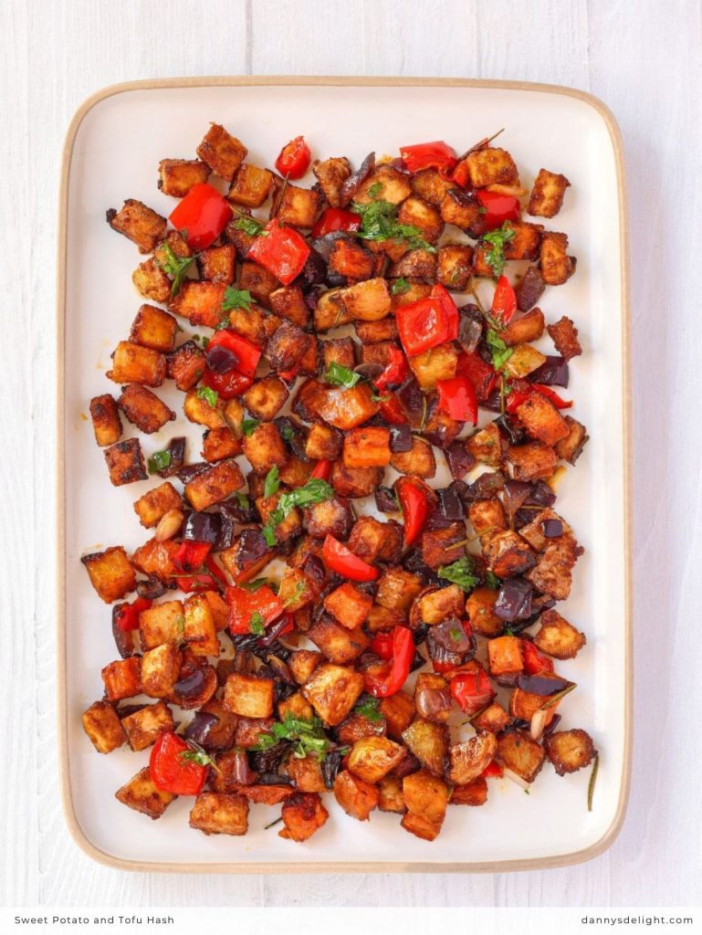 Sweet Potato and Tofu Hash