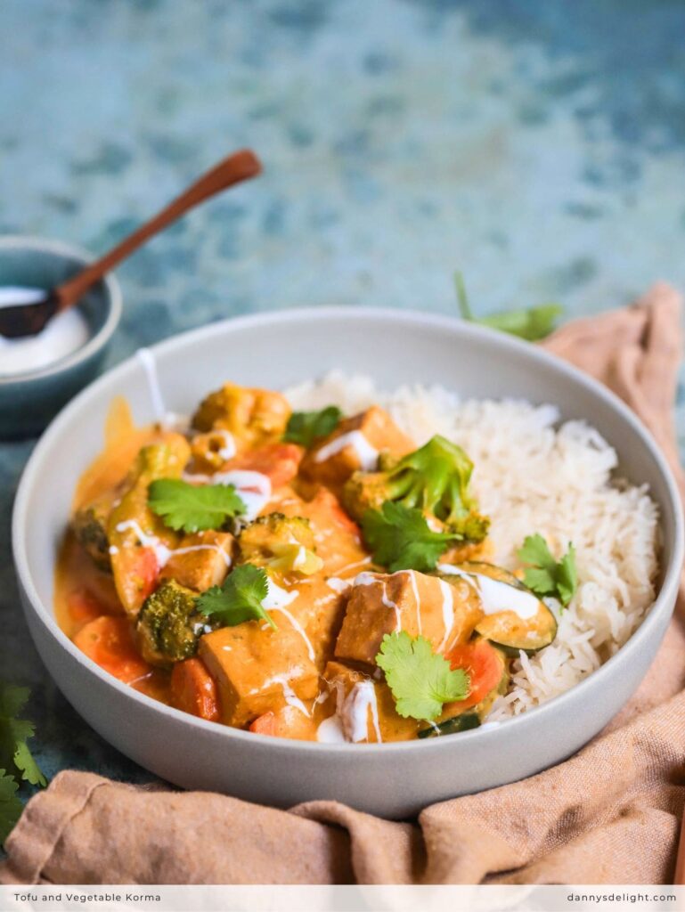 Tofu and Vegetable Korma