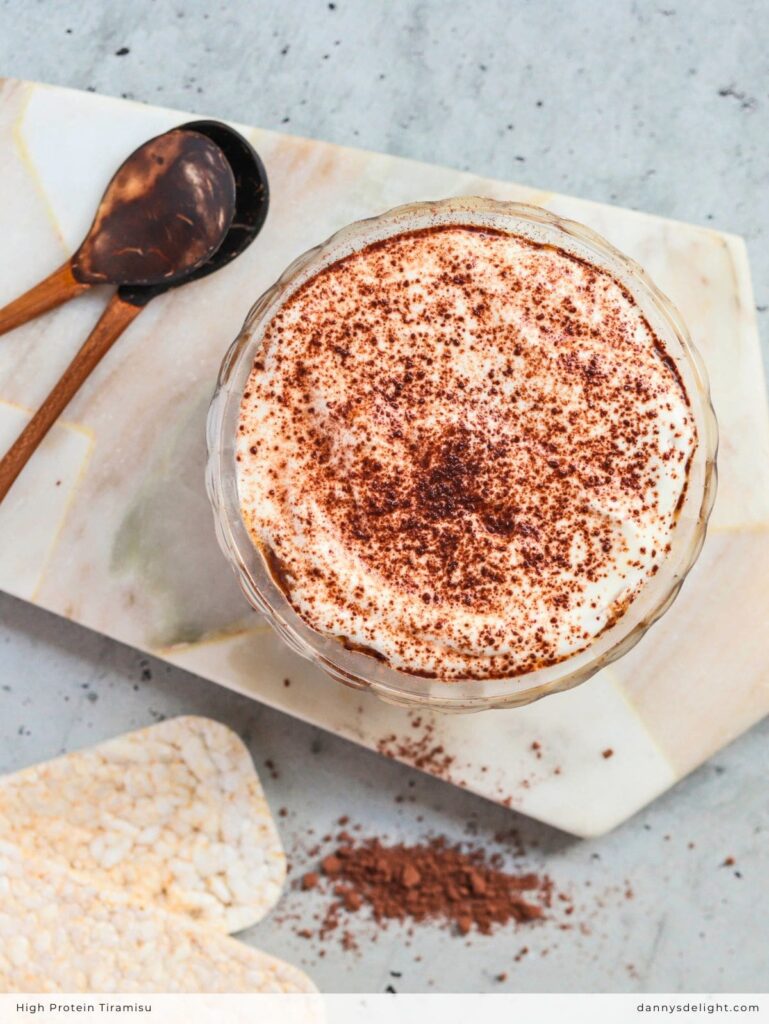 High Protein Tiramisu