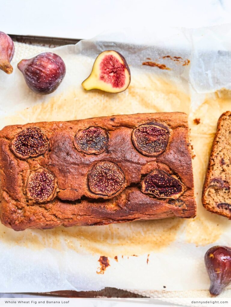 Whole Wheat Fig and Banana Loaf