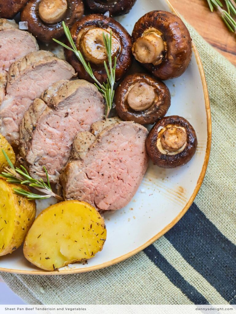 Sheet Pan Beef Tenderloin and Vegetables