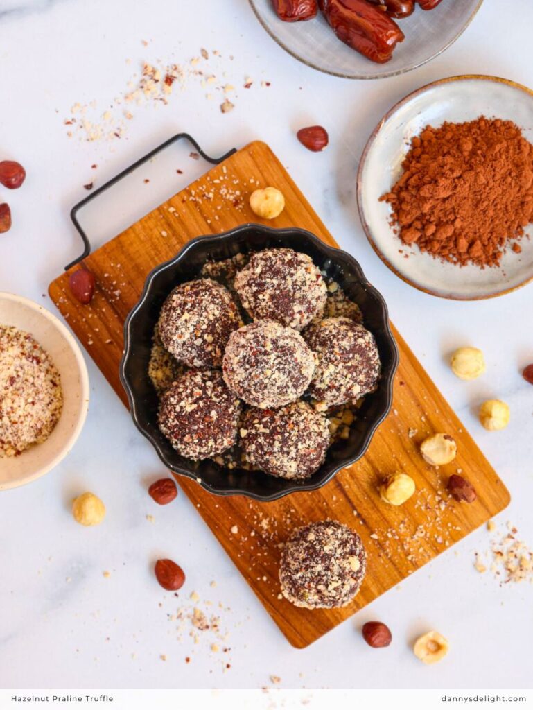 Hazelnut Praline Truffle