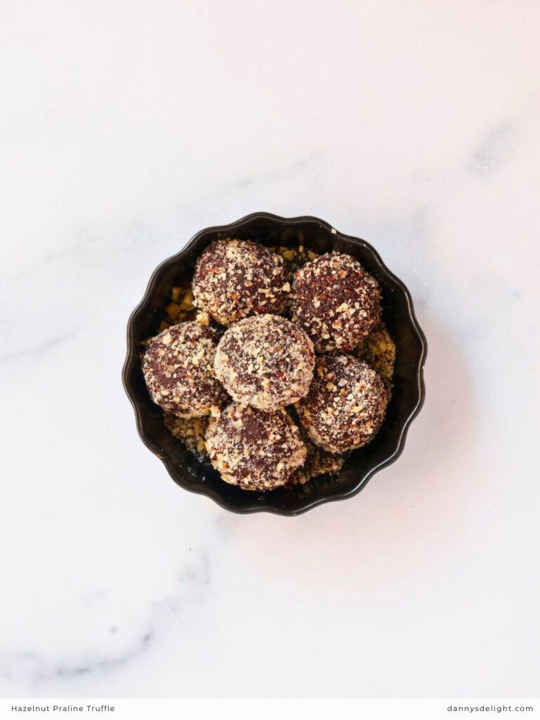 Hazelnut Praline Truffle