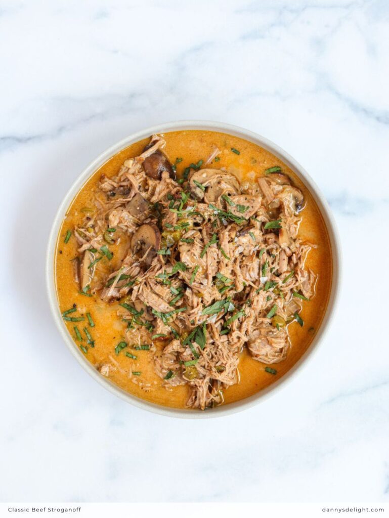 Classic Beef Stroganoff