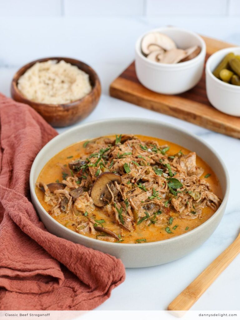 Classic Beef Stroganoff