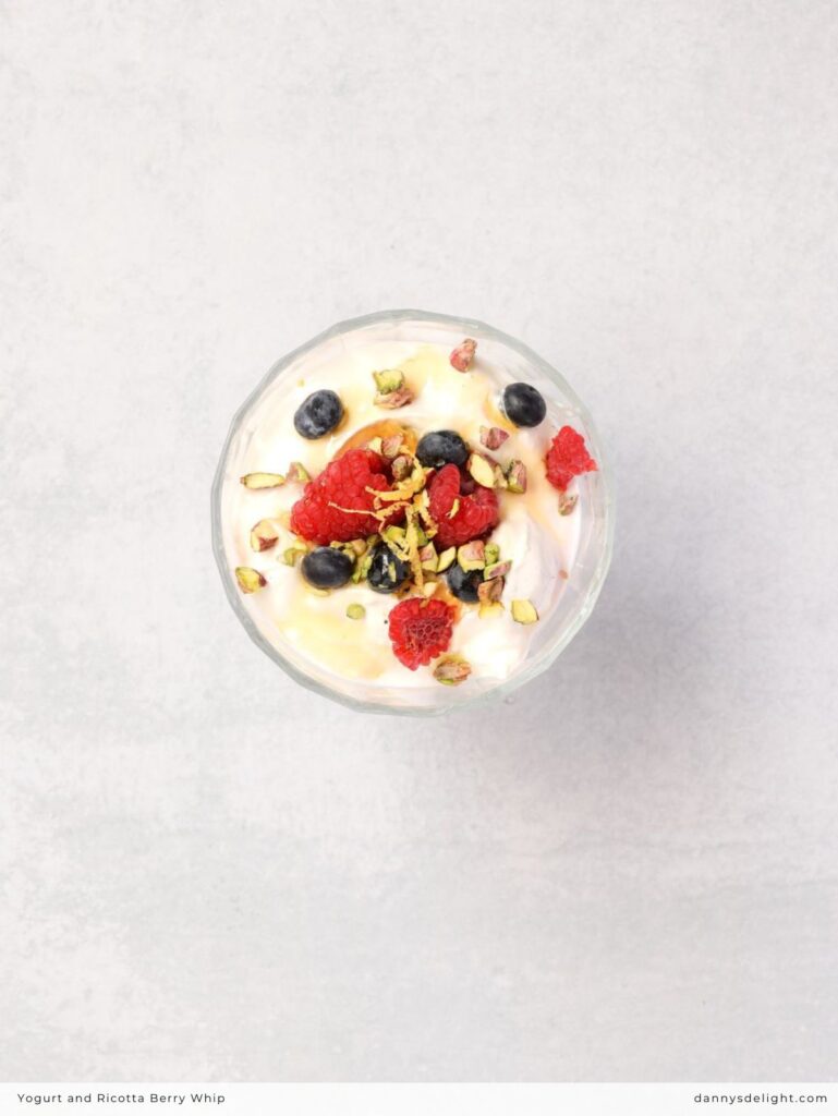Yogurt and Ricotta Berry Whip