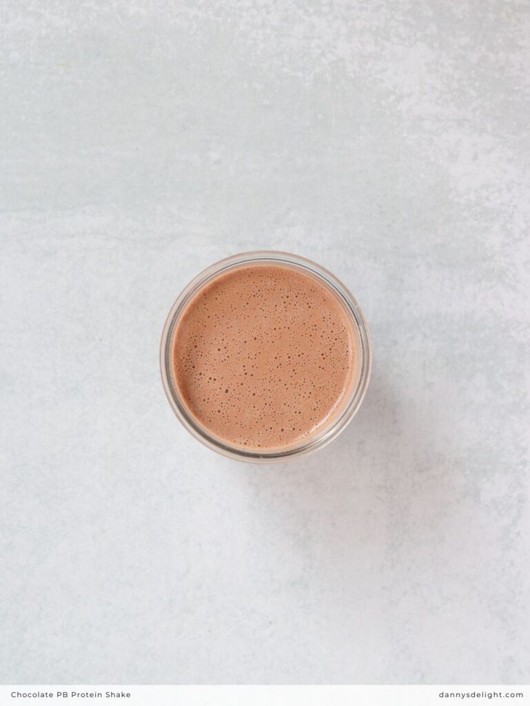 Chocolate PB Protein Shake