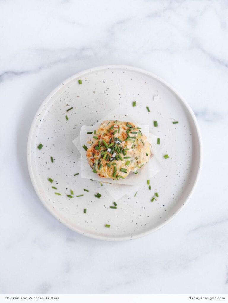 Chicken and Zucchini Fritters