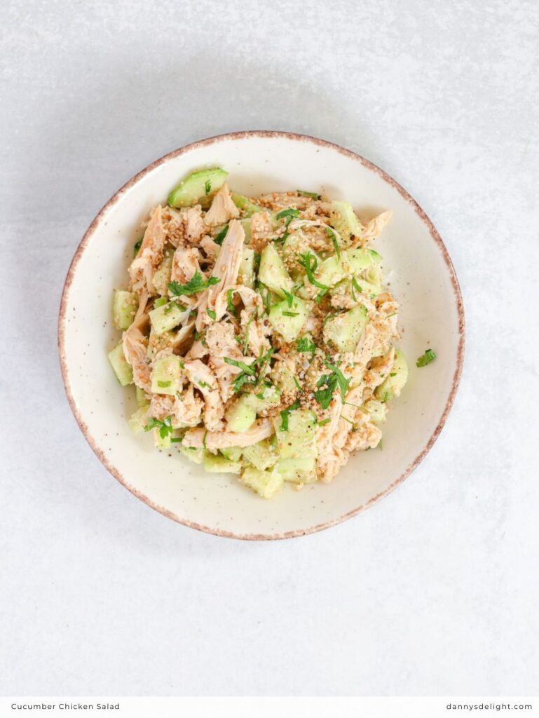 Cucumber Chicken Salad