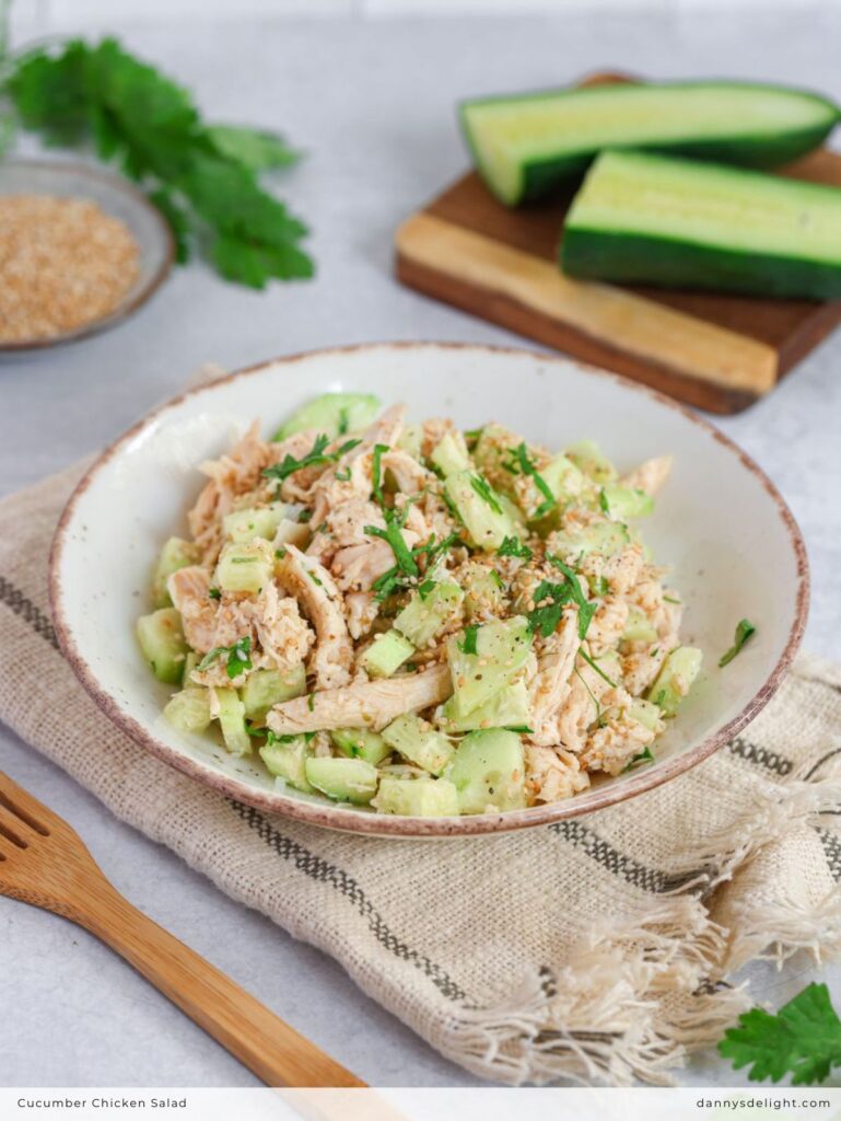 Cucumber Chicken Salad